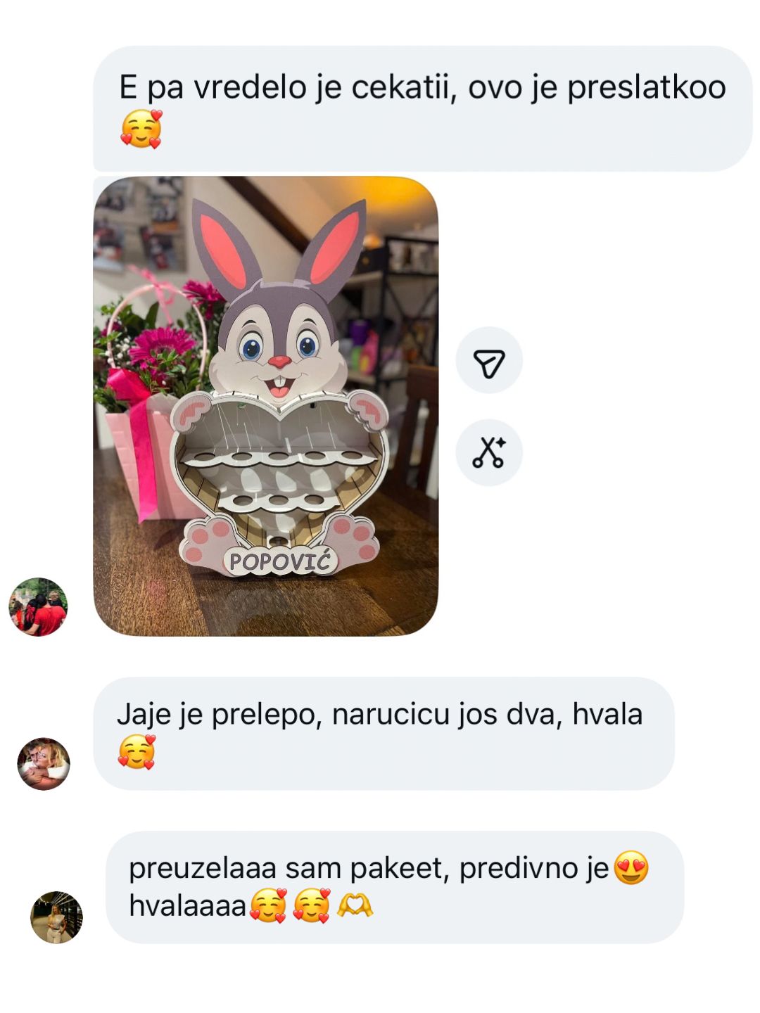 Utisak kupca Izaberi Poklon